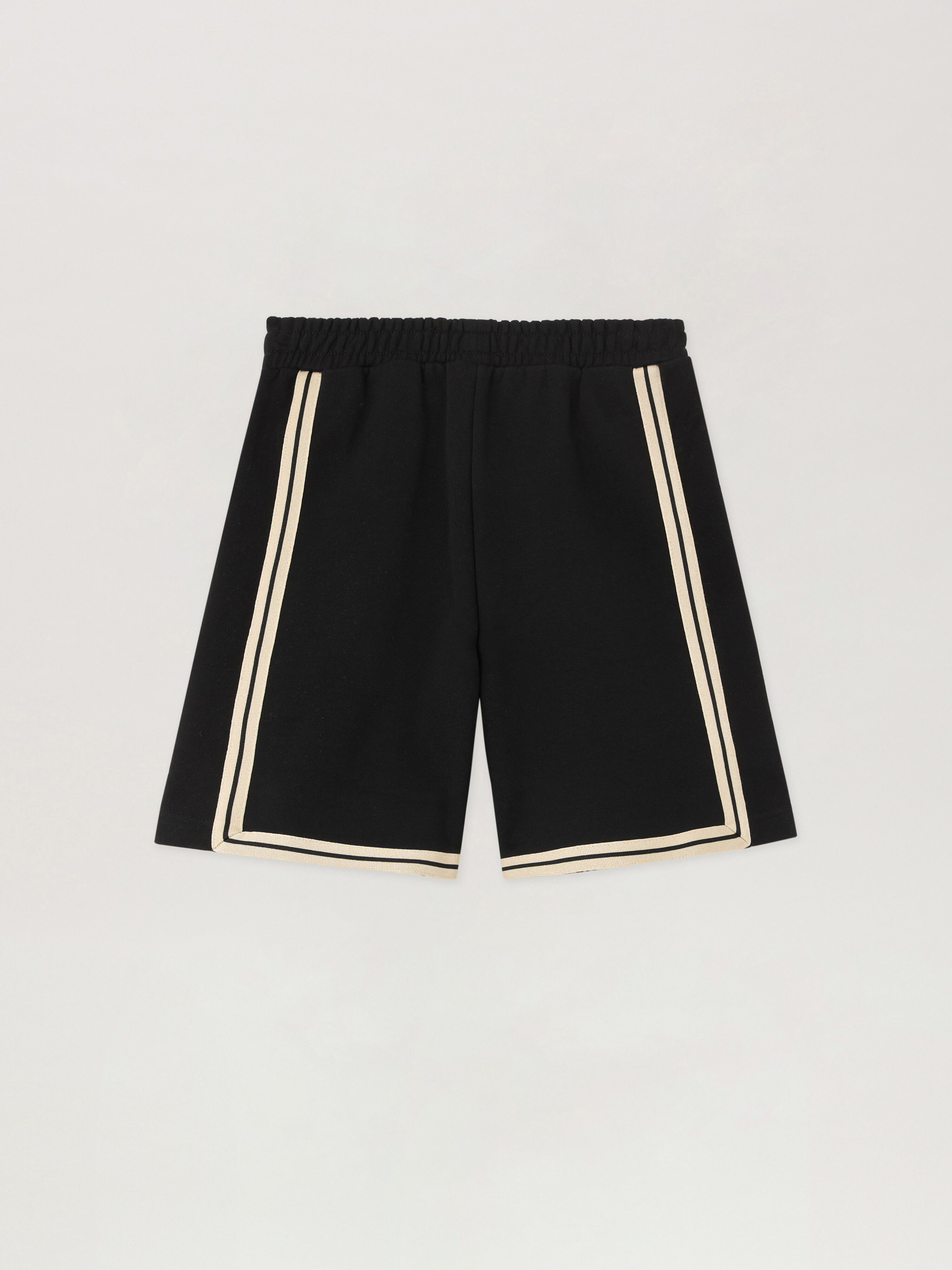 PALM ANGELS Minitrack Sweatshorts NERO/BLACK PBCI007S26FLE001