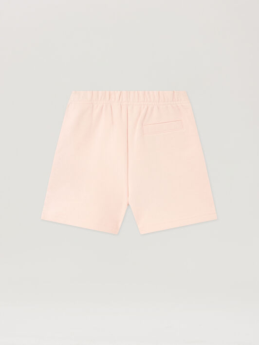 PALM ANGELS Classic Logo Sweat Short ROSA/PINK PG6X002S26FLE001