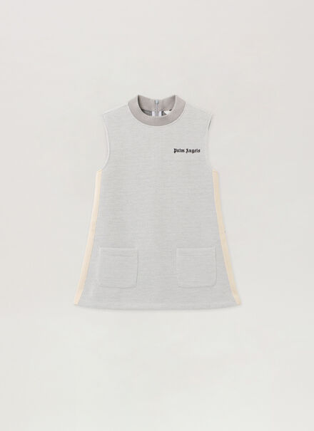 Lurex Knit Track Dress