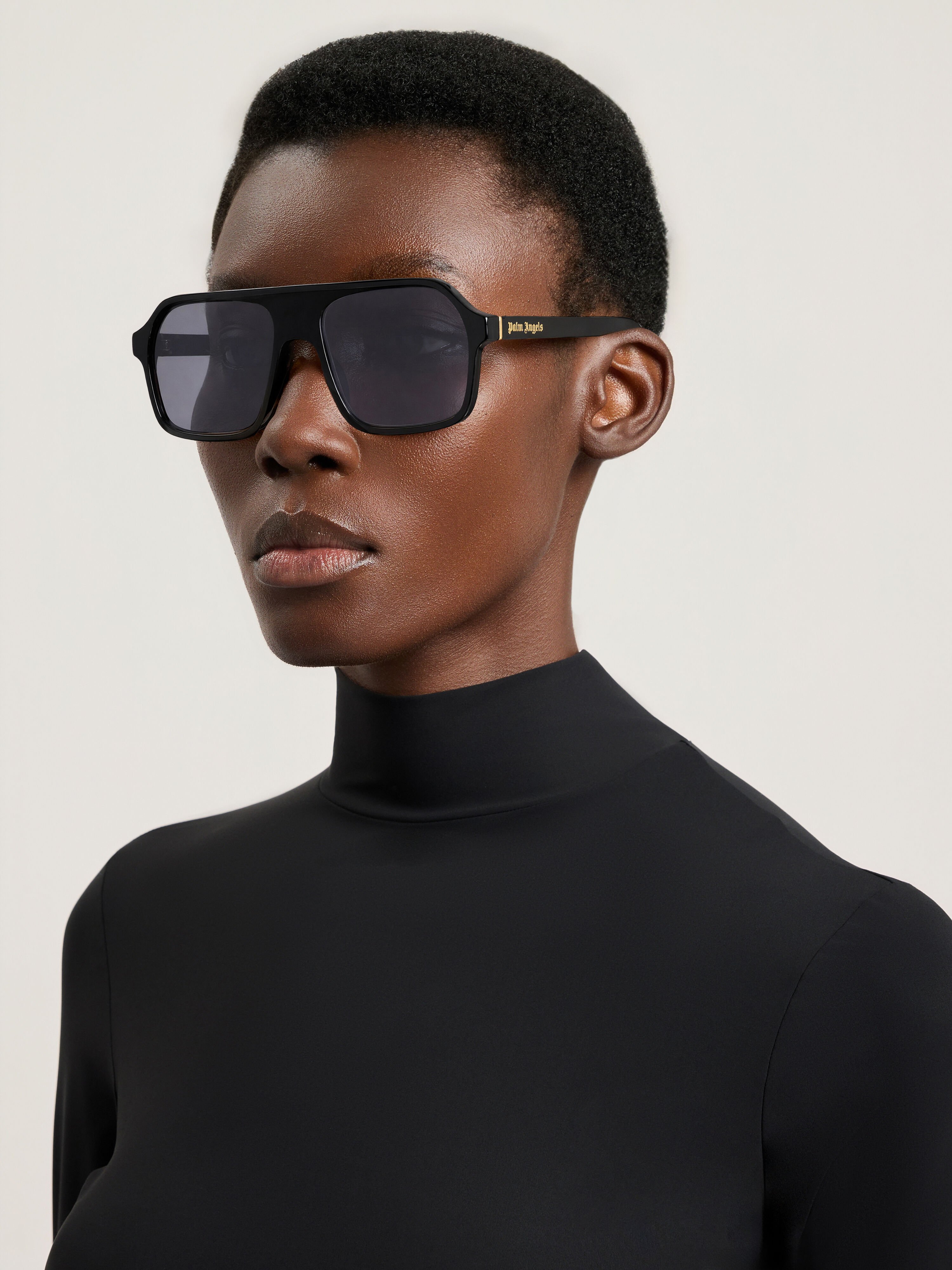 Camino Sunglasses PALM ANGELS Camino Sunglasses SHINY BLACK PA1027100758