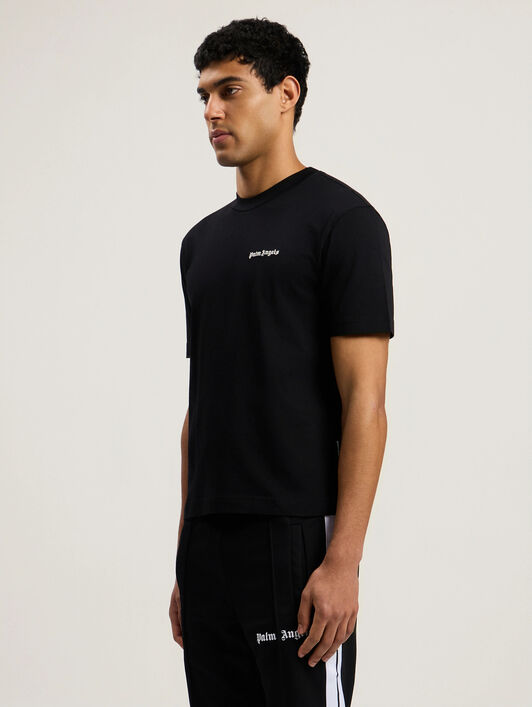PALM ANGELS Classic Logo Three-Pack T-Shirt BLACK - OFF WHITE PAM2B01F26JR01