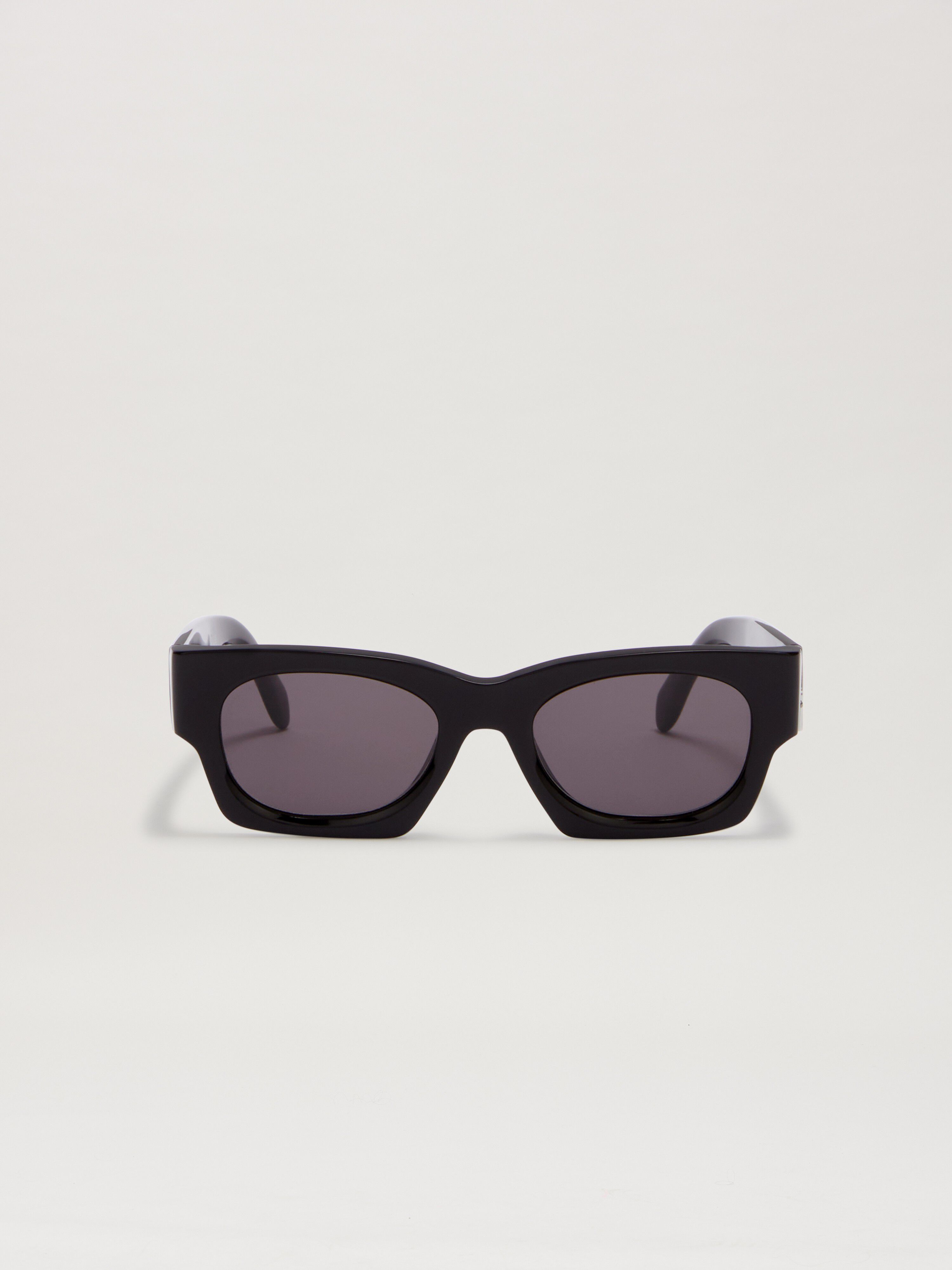 PALM ANGELS  Boodie sunglasses BLACK - DARK GREY PERI089C99PLA001