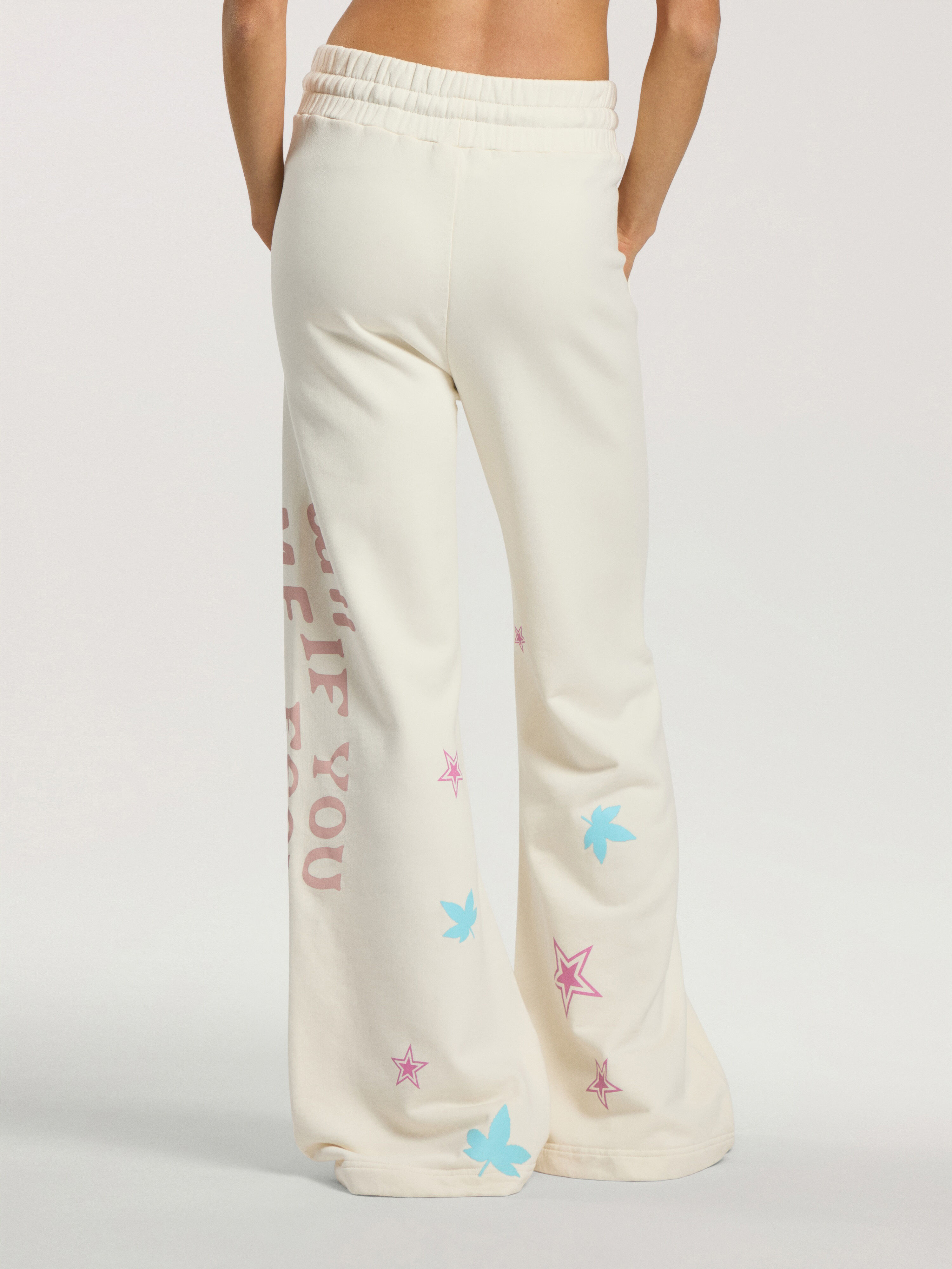 Feel High Sweatpants PALM ANGELS Feel High Sweatpants OFF WHITE - MULTICOLOR PAWCH01F26FL02