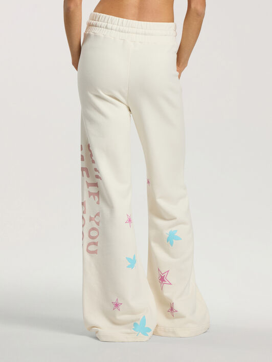 Feel High Sweatpants PALM ANGELS Feel High Sweatpants OFF WHITE - MULTICOLOR PAWCH01F26FL02