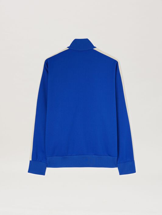 PALM ANGELS  Trainingsjacke Moncler x Palm Angels BLUE - WHITE PMBE023T25FAB001