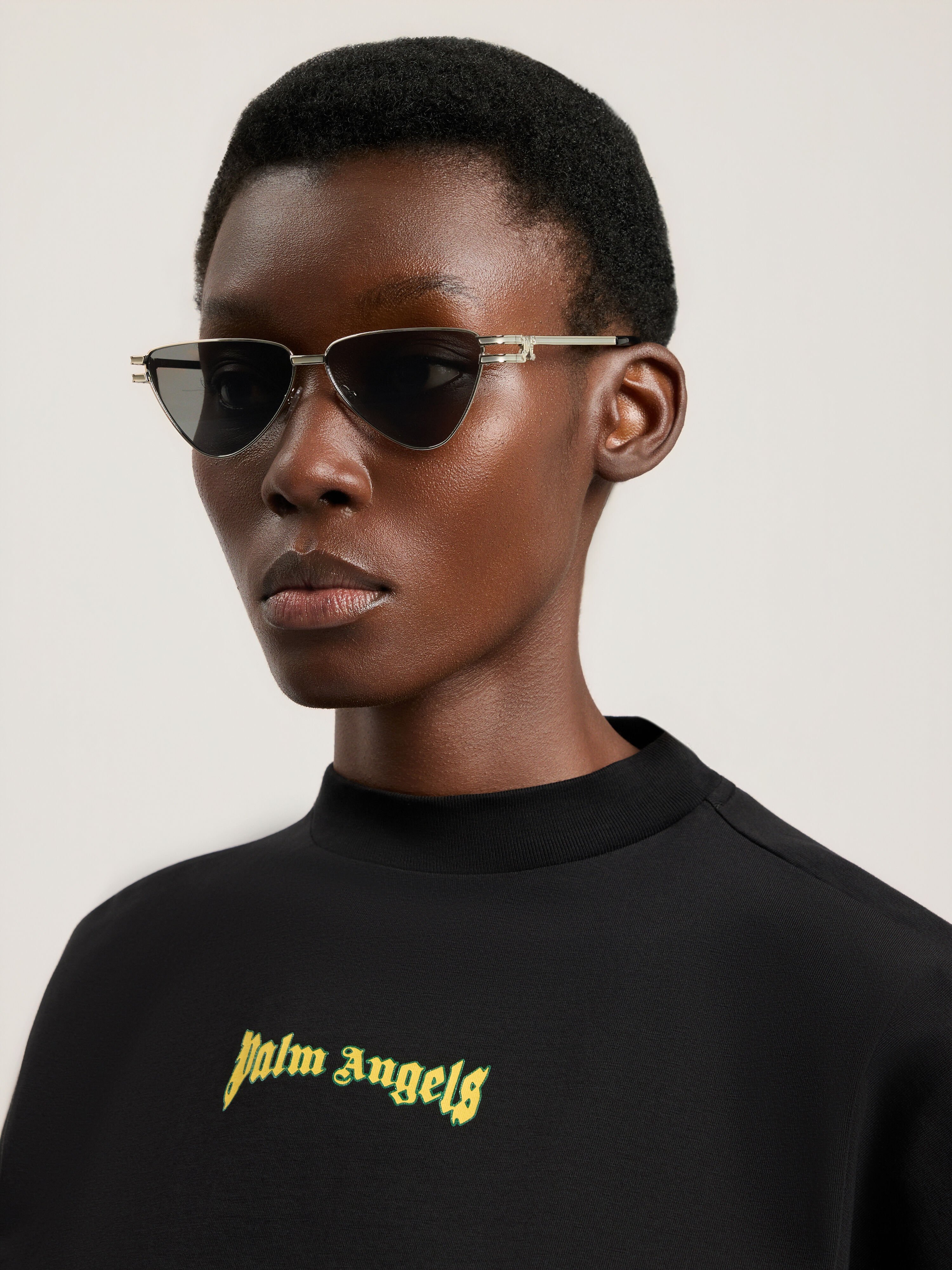 Fontana Sunglasses PALM ANGELS Fontana Sunglasses SHINY SILVER PA2004727259