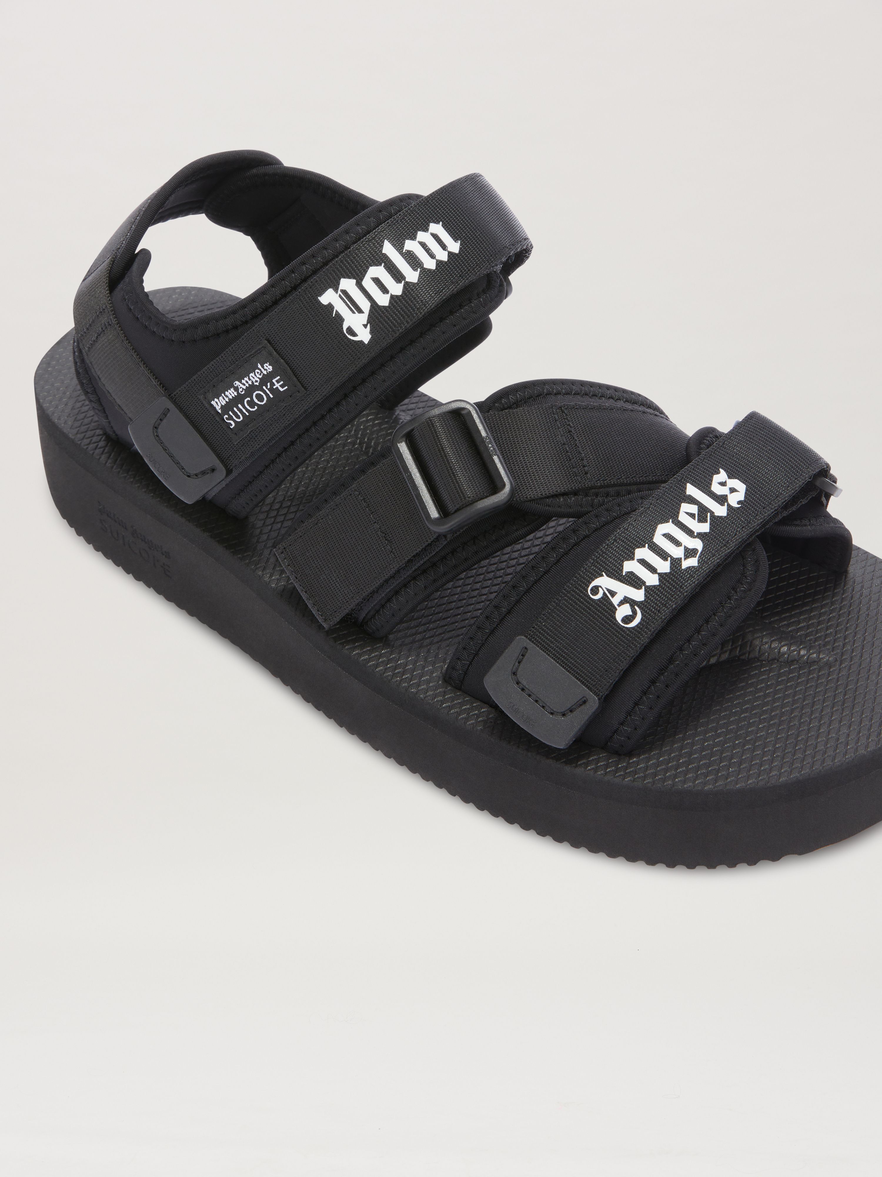 PALM ANGELS  Palm Angels x Suicoke sandal BLACK - BLACK PMIH017S25FAB001