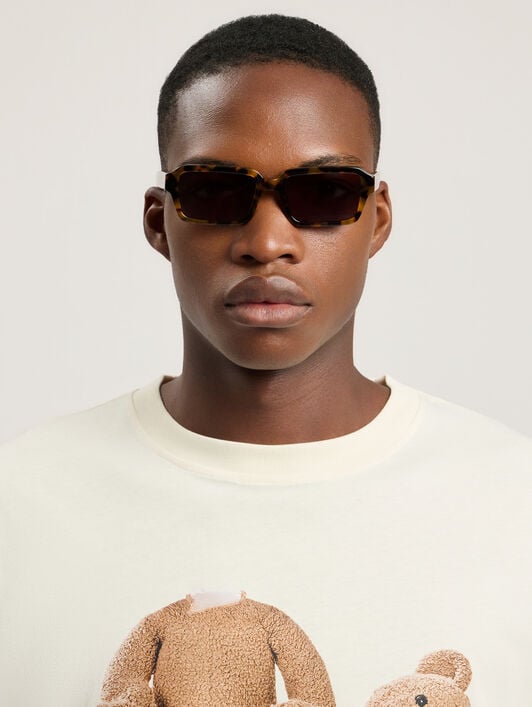 Homer Sunglasses PALM ANGELS Homer Sunglasses SHINY HAVANA PA1025600753