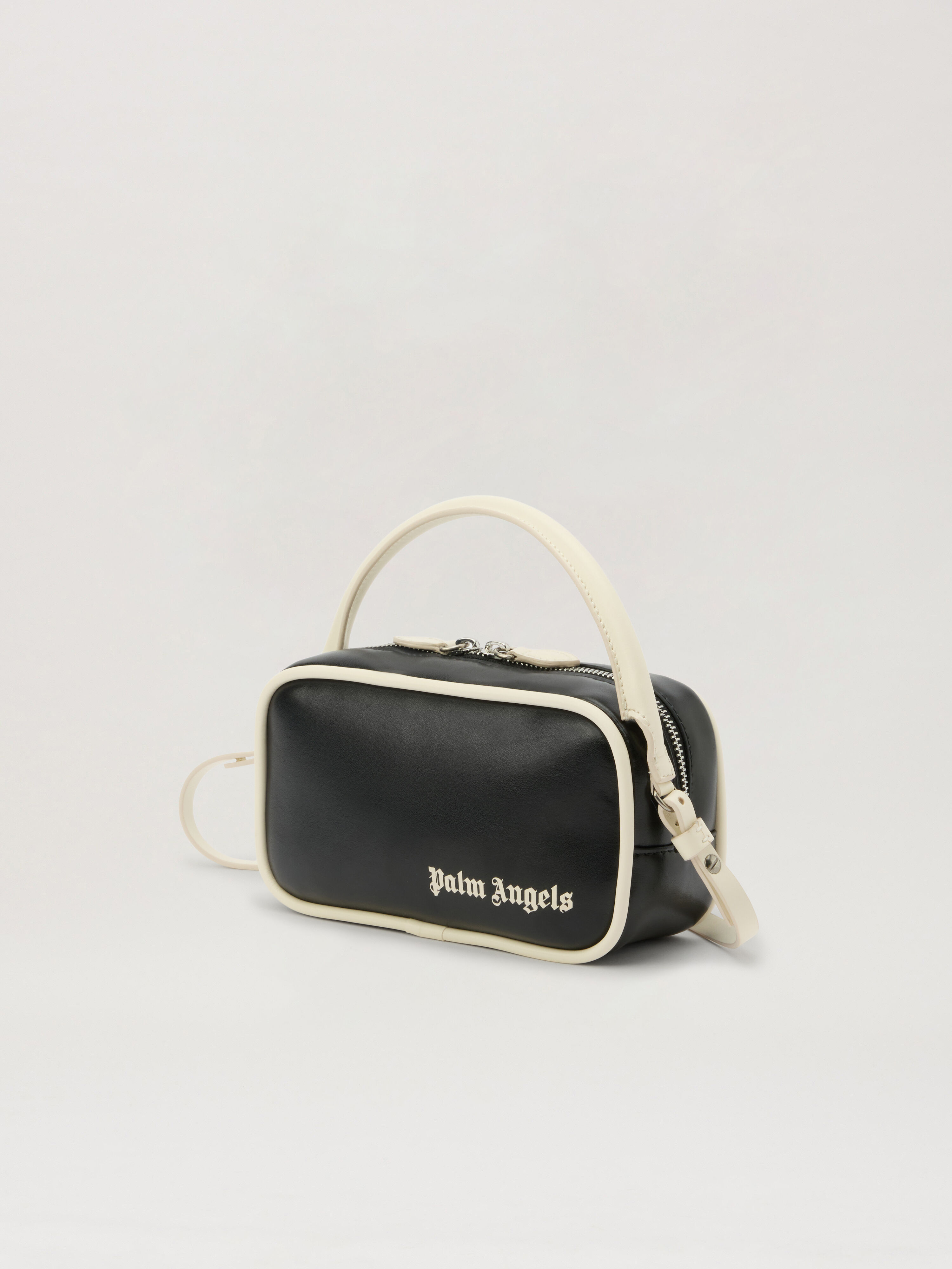 Classic Logo Crossbody Bag in BLACK OFF WHITE for Women | Palm Angels®