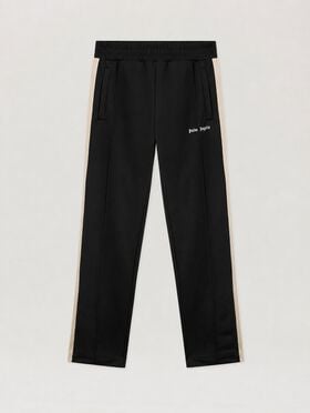 PALM ANGELS Classic Logo Track Pants BLACK OFF WHITE PMCJ020S26FAB001
