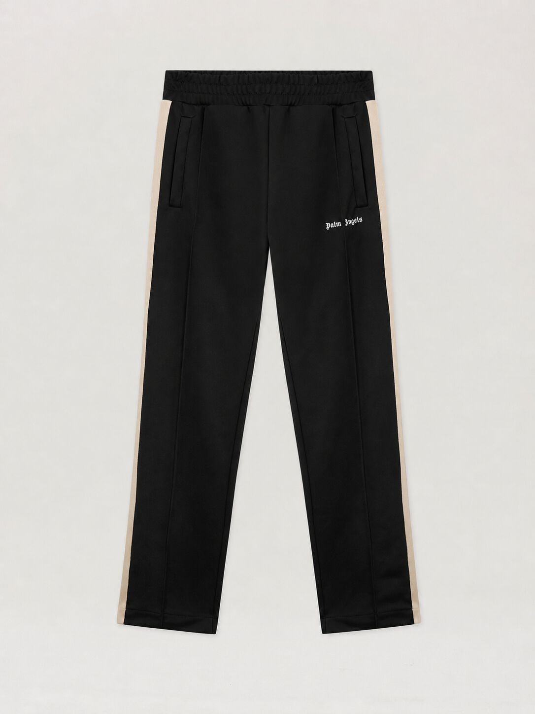 PALM ANGELS Classic Logo Track Pants BLACK OFF WHITE PMCJ020S26FAB001