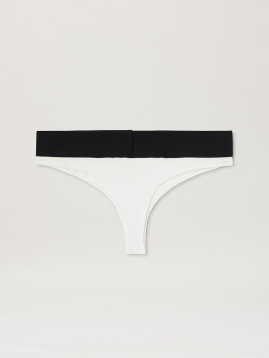 PALM ANGELS Classic Logo Brazilian WHITE BLACK PWUF002C99FAB003