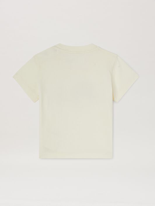 PALM ANGELS  Bear T-shirt ICE - MARRONE PGXB001S25JER002
