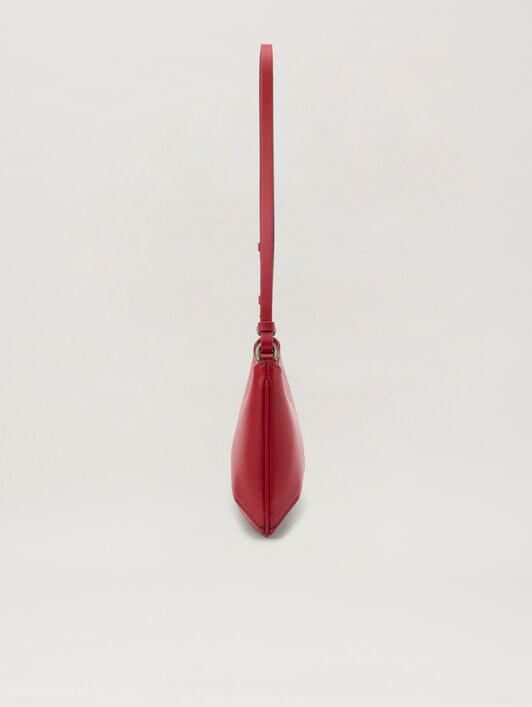 PALM ANGELS Classic Logo Giorgina Bag RED OFF WHITE PWNN03GS26LEA001