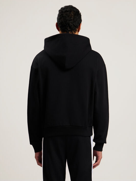 PALM ANGELS Spray City Los Angeles Hoodie Black/Green PMBB17DT26FLE001