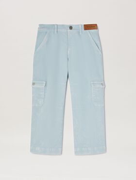 PALM ANGELS  Marble cargo pants BUTTER CHERRY PGAA001C99JER002