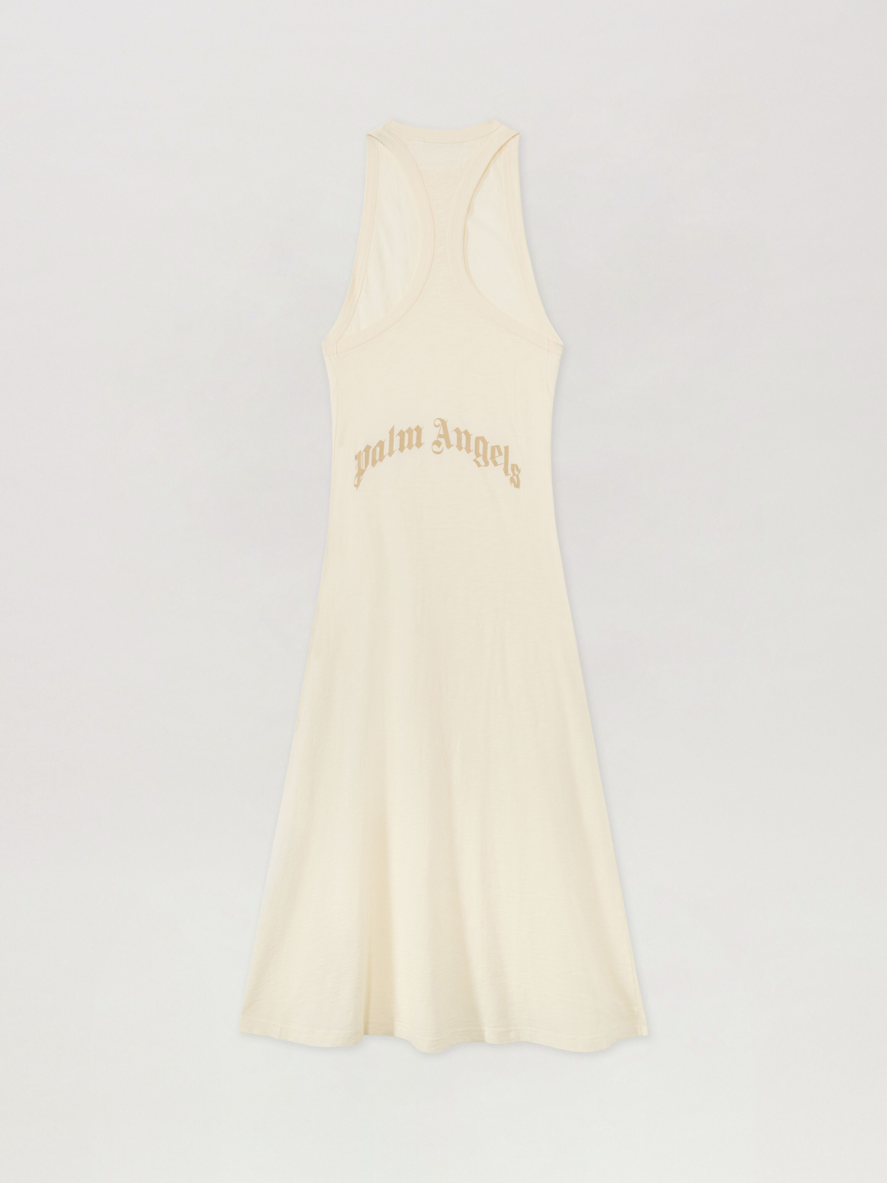 Abito Curved Logo PALM ANGELS Abito Curved Logo OFF WHITE - KAKI PAWDH01F26JR01