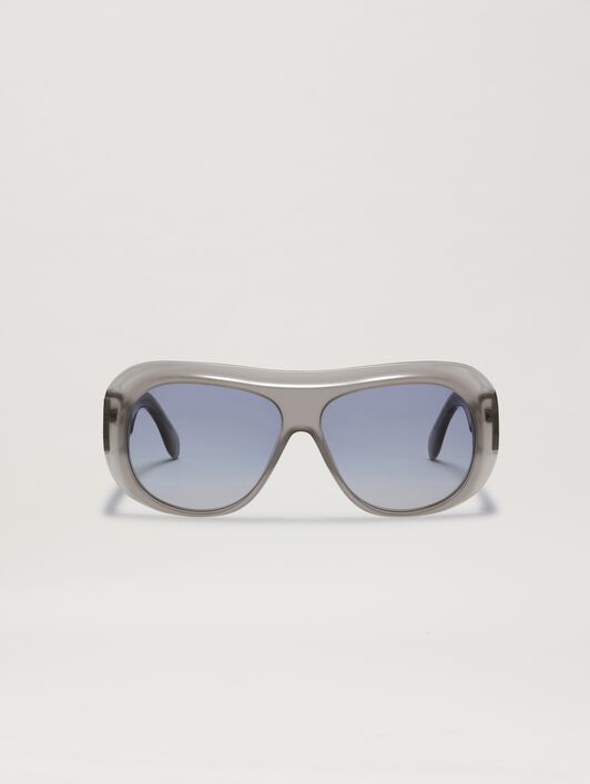 PALM ANGELS  Elfin sunglasses GREY GRADIENT BLUE PERI103S25PLA001