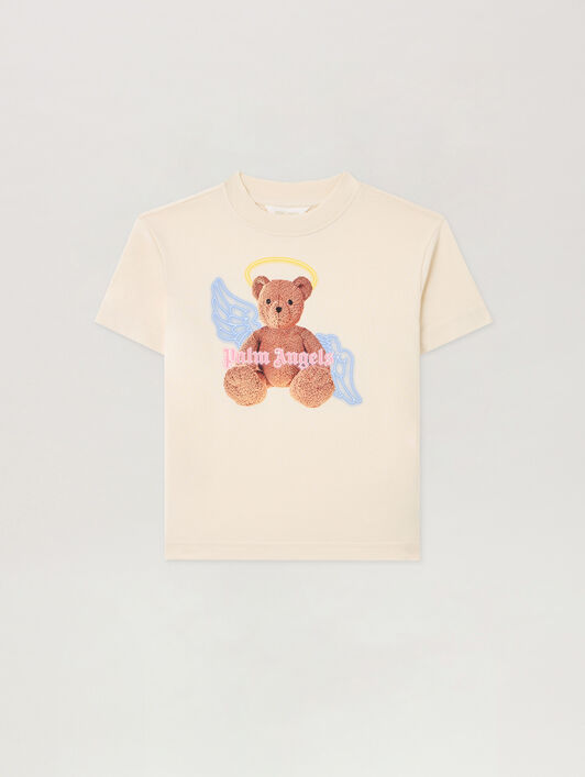 PALM ANGELS Bear Angel T-Shirt OFF WHITE PGAA002S26JER001