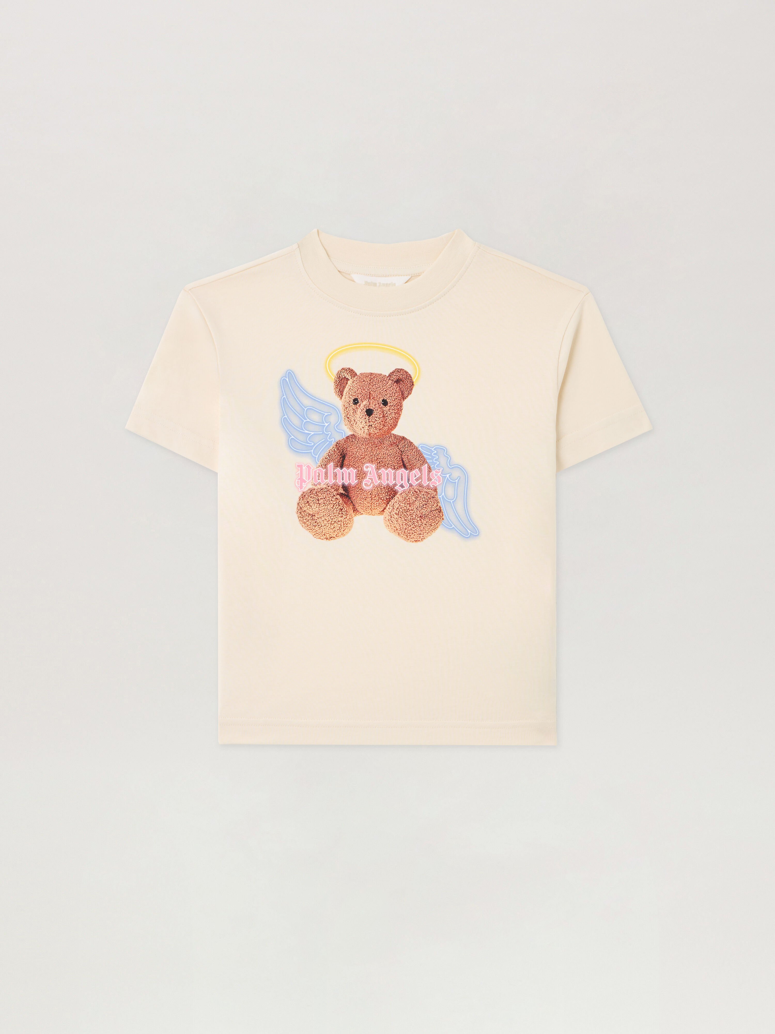 PALM ANGELS Bear Angel T-Shirt OFF WHITE PGAA002S26JER001
