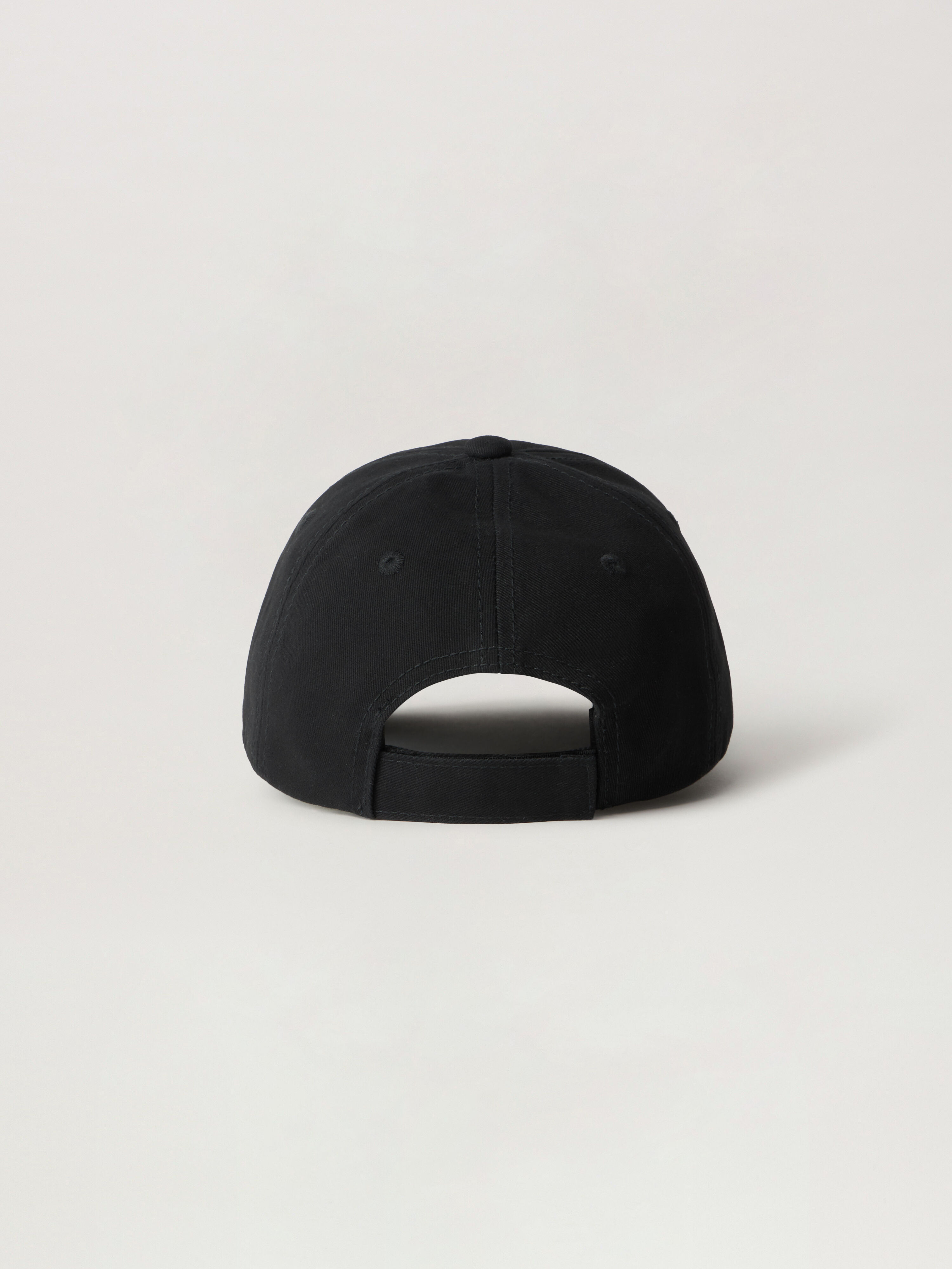 PALM ANGELS Logo Baseball Cap NERO/BLACK PBLB002S26FAB003