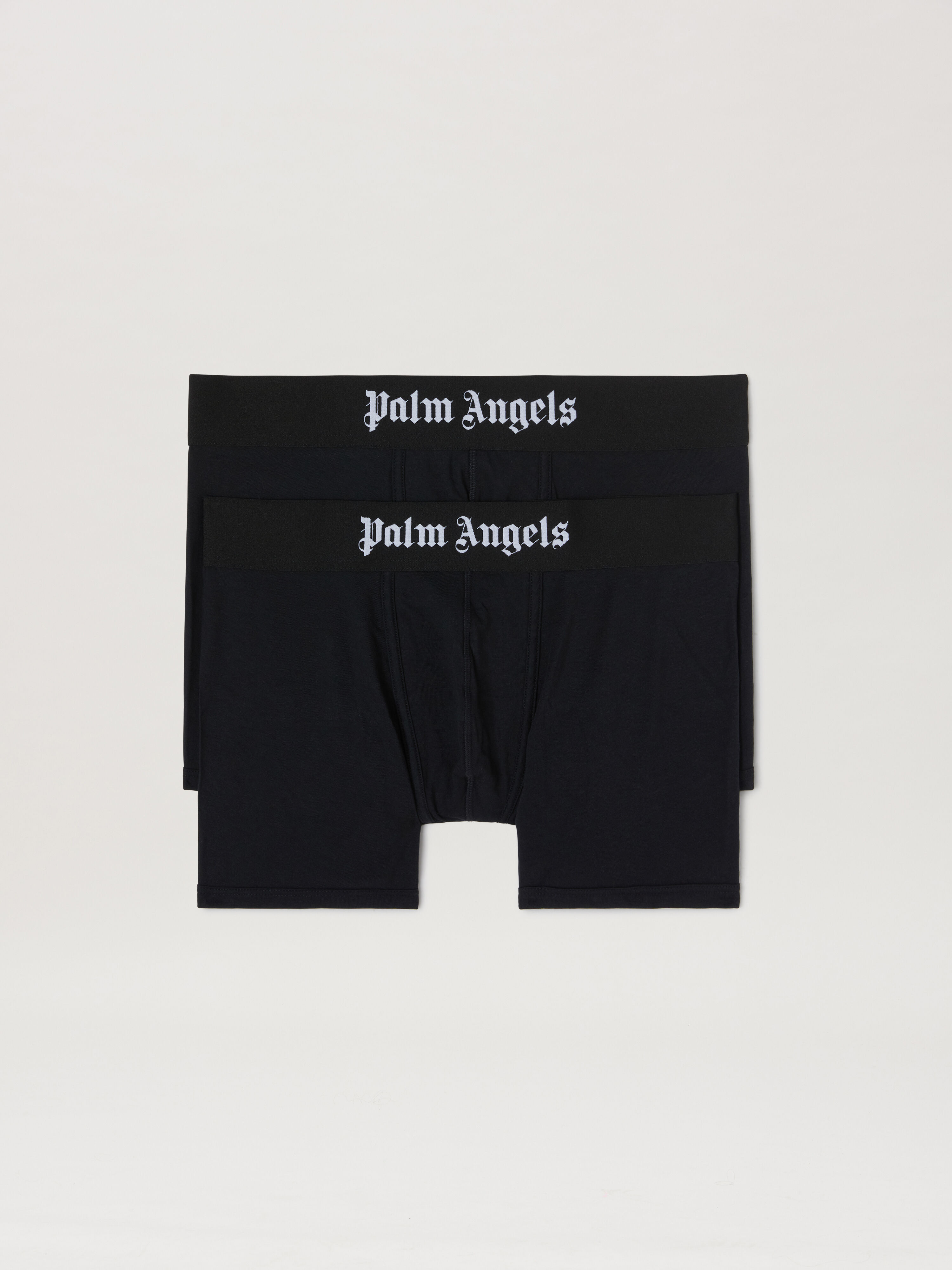 PALM ANGELS Bb Palm Angels Boxer Bipack BLACK WHITE PMUH003C99FAB001