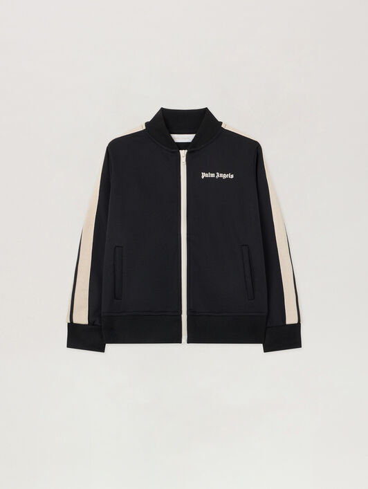 PALM ANGELS Palm Angels Track Jacket BLACK OFF WHITE PGBD002C99FAB001
