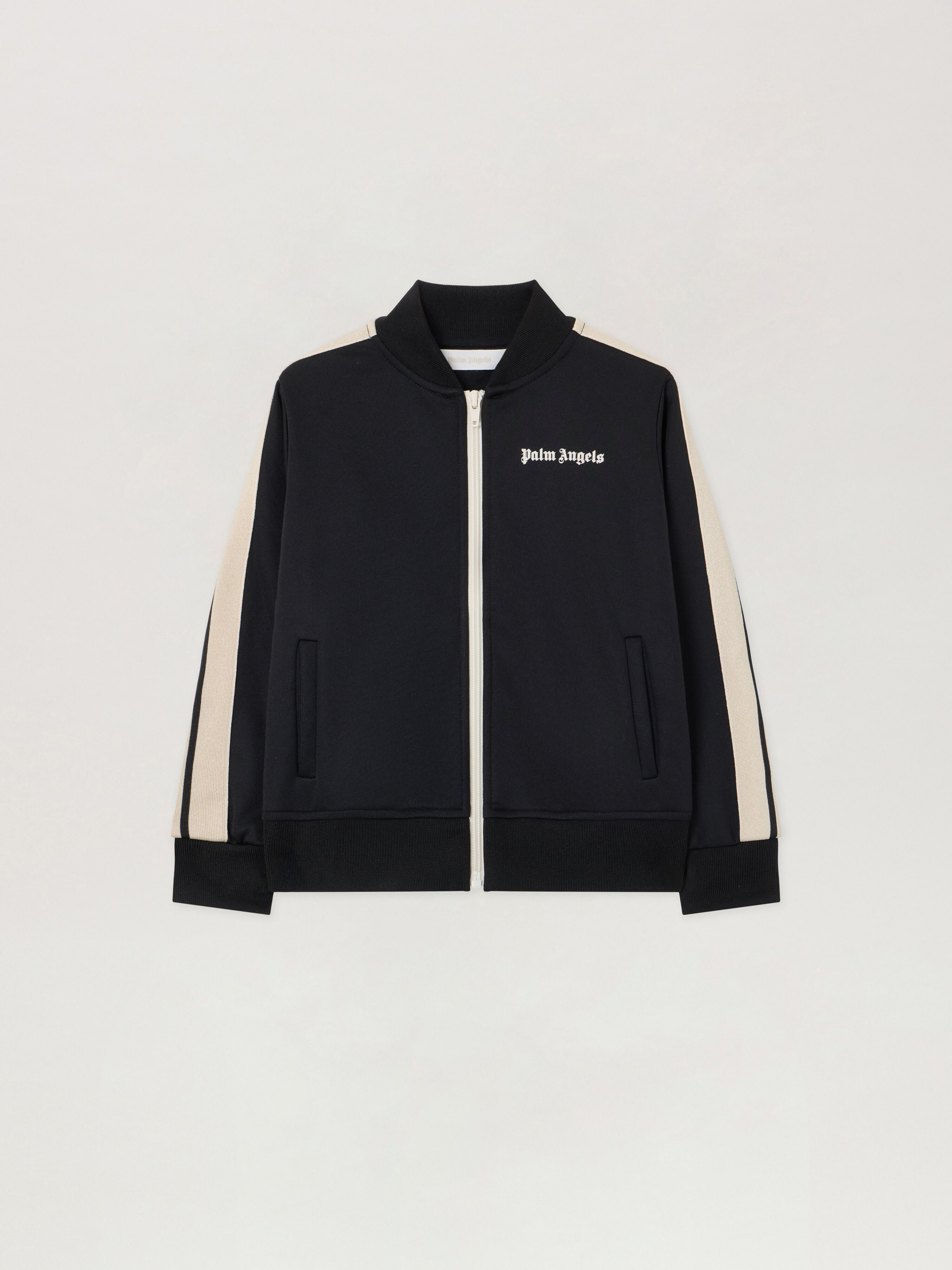 PALM ANGELS Palm Angels Track Jacket BLACK OFF WHITE PGBD002C99FAB001