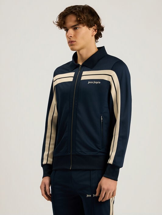 Heritage Logo Track Jacket PALM ANGELS Heritage Logo Track Jacket NAVY BLUE - OFF WHITE PAMBD03F26FB01