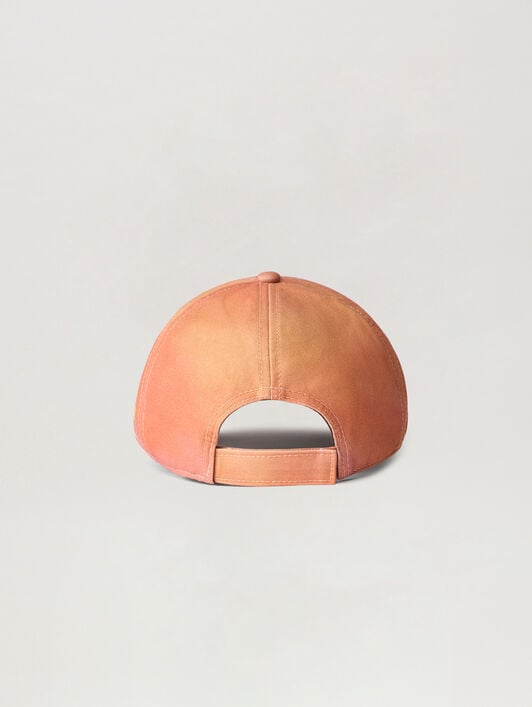 Palm Angels x Hï Ibiza Tie-dye Cap PALM ANGELS Palm Angels x Hï Ibiza Tie-dye Cap ORANGE - YELLOW PAMLB004FB001
