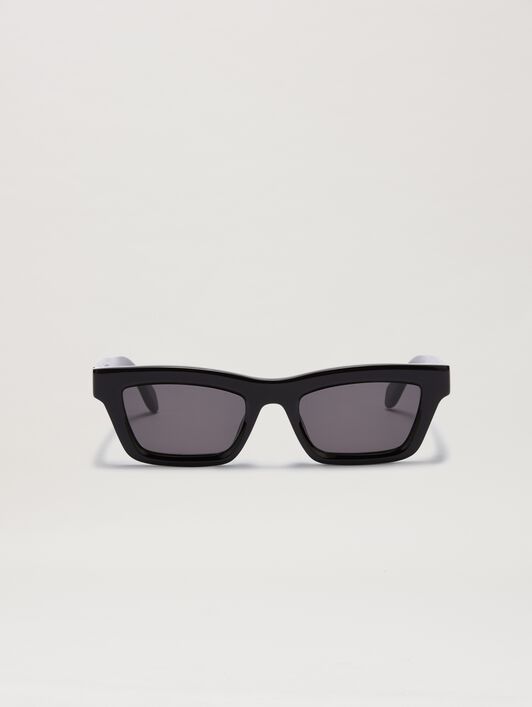 PALM ANGELS  Melrose sunglasses BLACK - DARK GREY PERI108S25PLA001