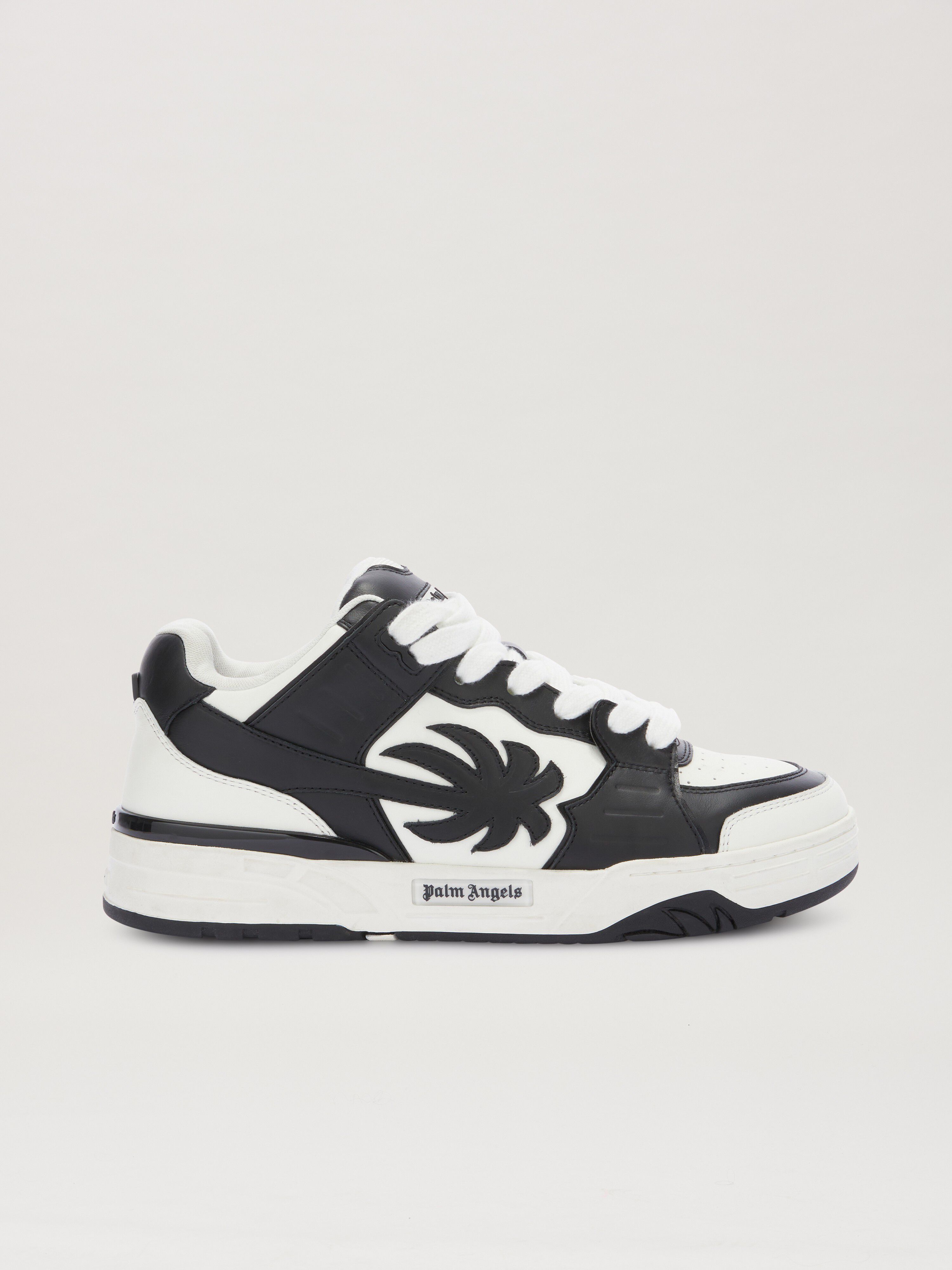 PALM ANGELS  Venice Sneaker WHITE - BLACK PMIA101S25LEA001