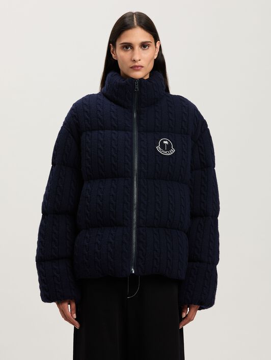 PALM ANGELS  Austru down jacket Moncler x Palm Angels NAVY BLUE - NO COLOR PMEJ007T25KNI001
