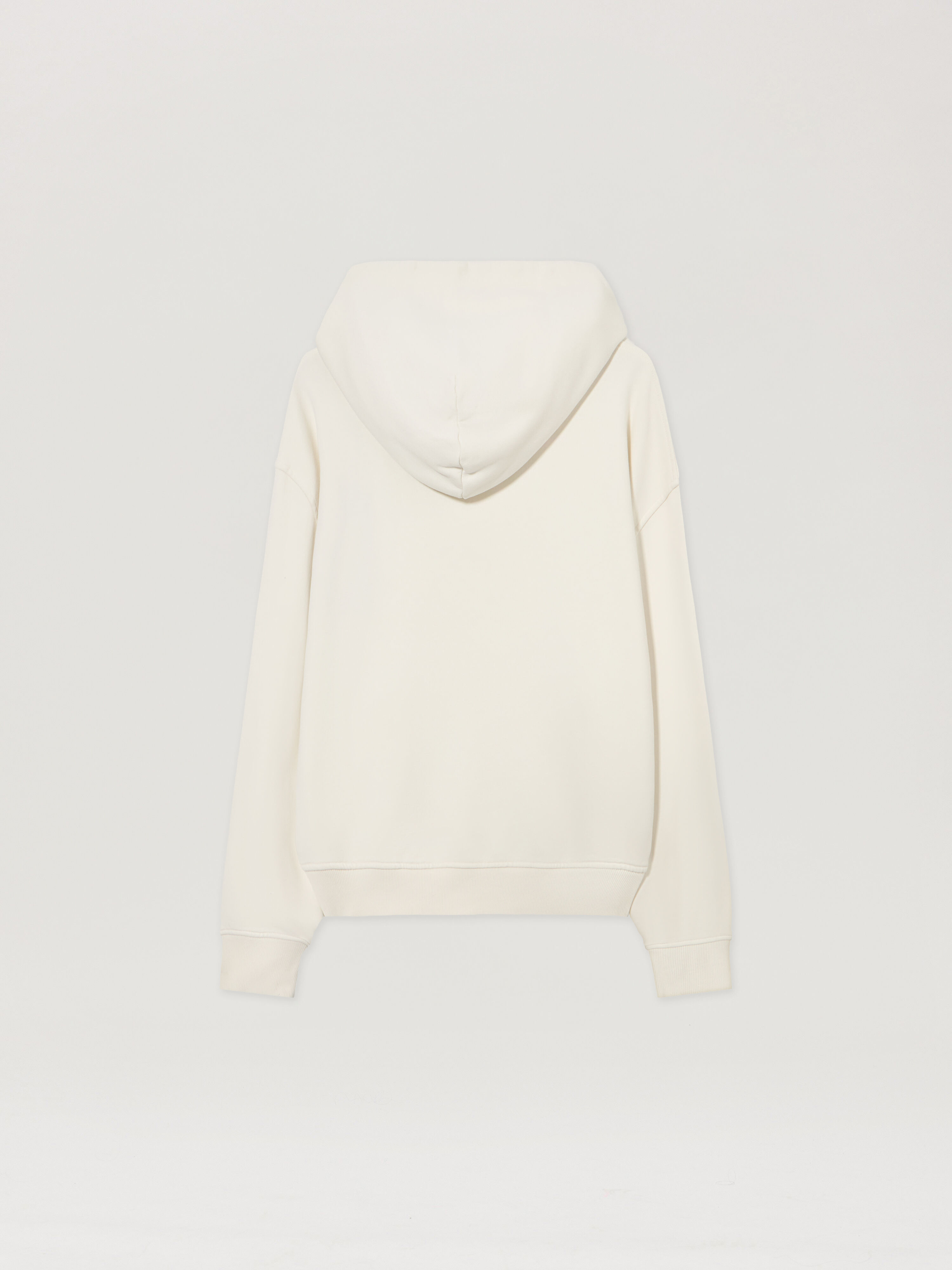 PALM ANGELS Neck Logo Hoodie OFF WHITE BLACK PMBB17DS26FLE007