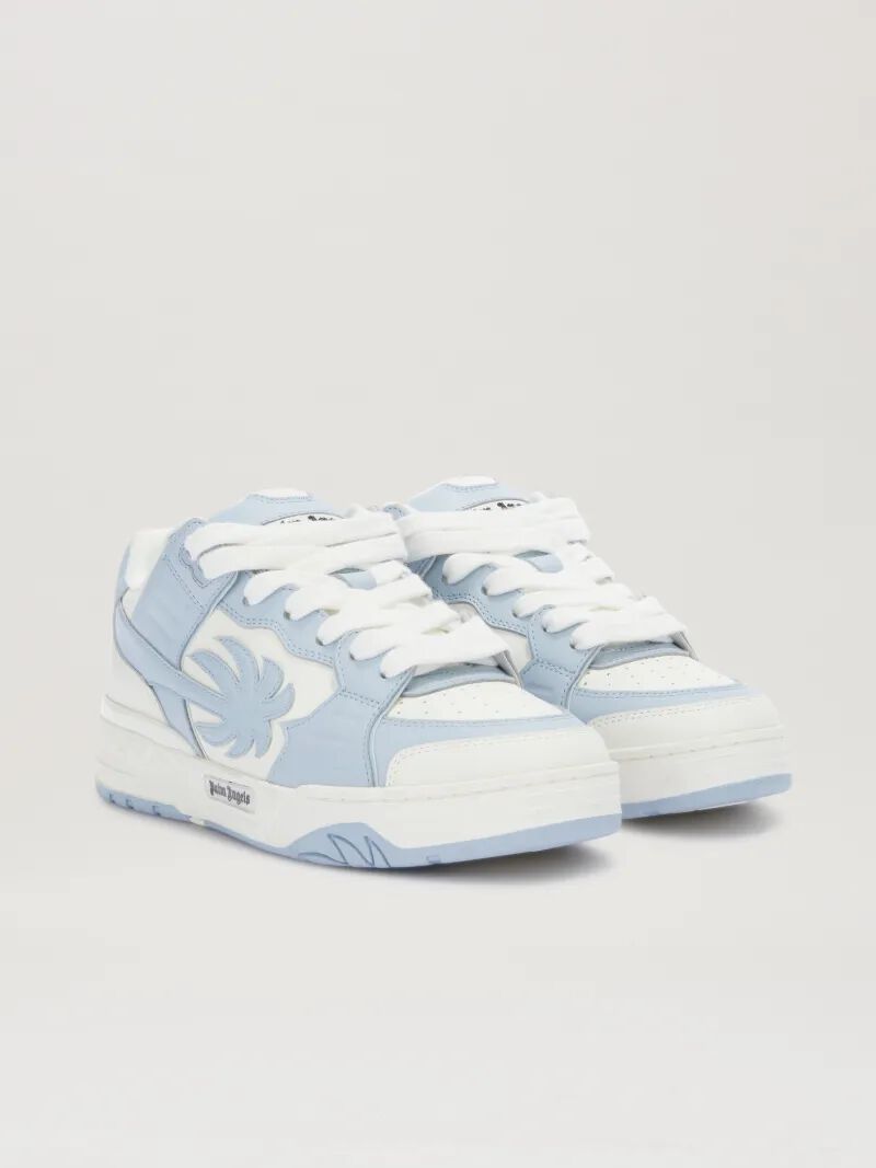 PALM ANGELS  Venice Sneaker BIANCO - BABY BLU PMIA101S25LEA001