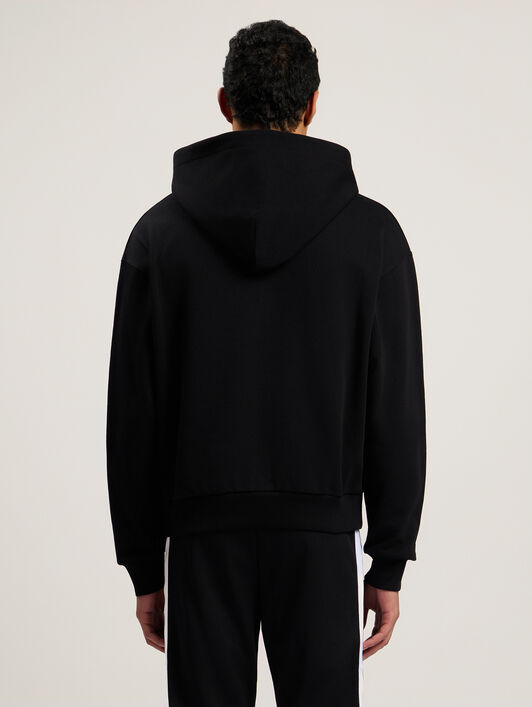 PALM ANGELS Spray City Milan Hoodie Black/Blue PMBB17DT26FLE004