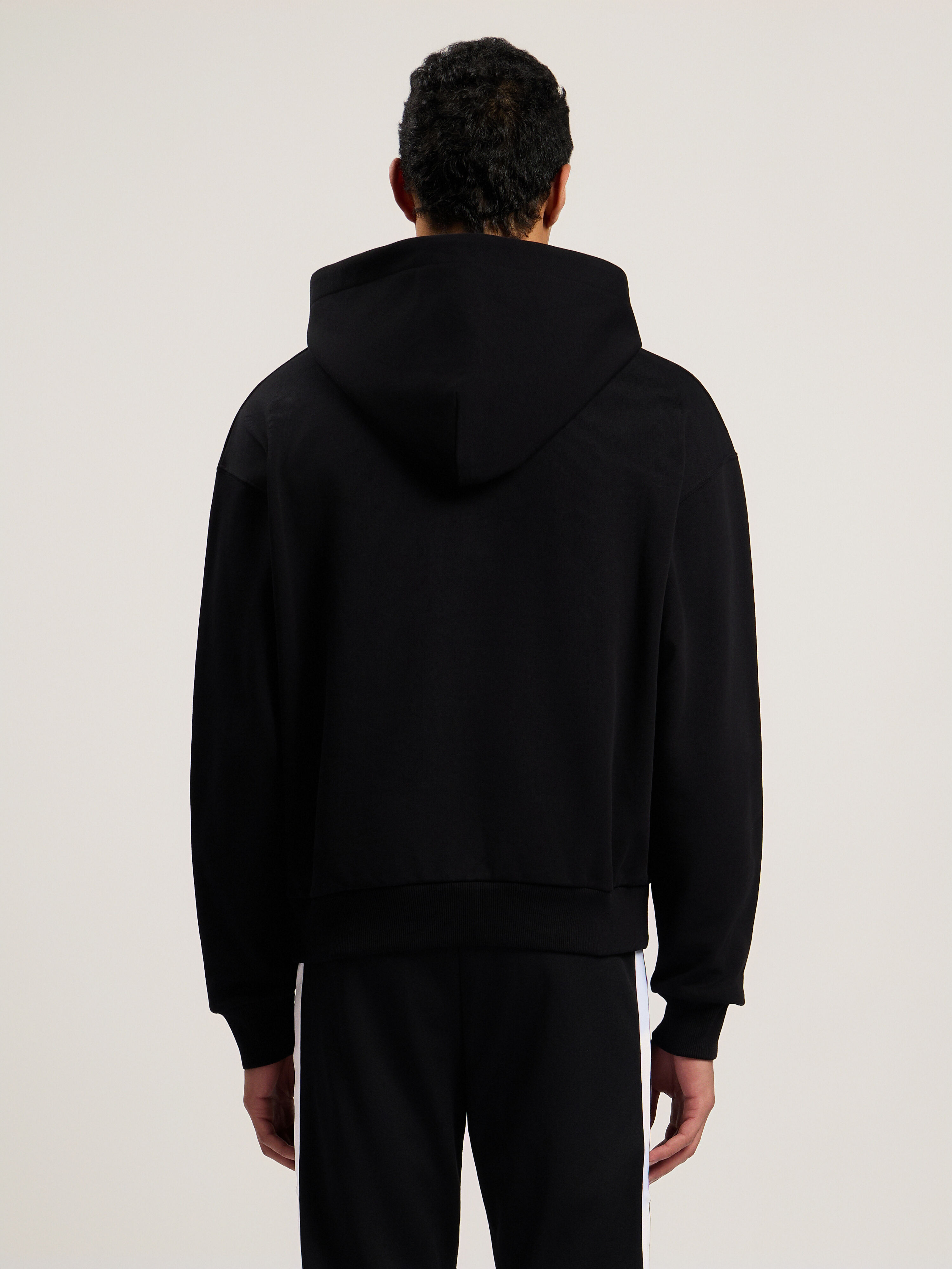 PALM ANGELS Spray City Milan Hoodie Black/Blue PMBB17DT26FLE004