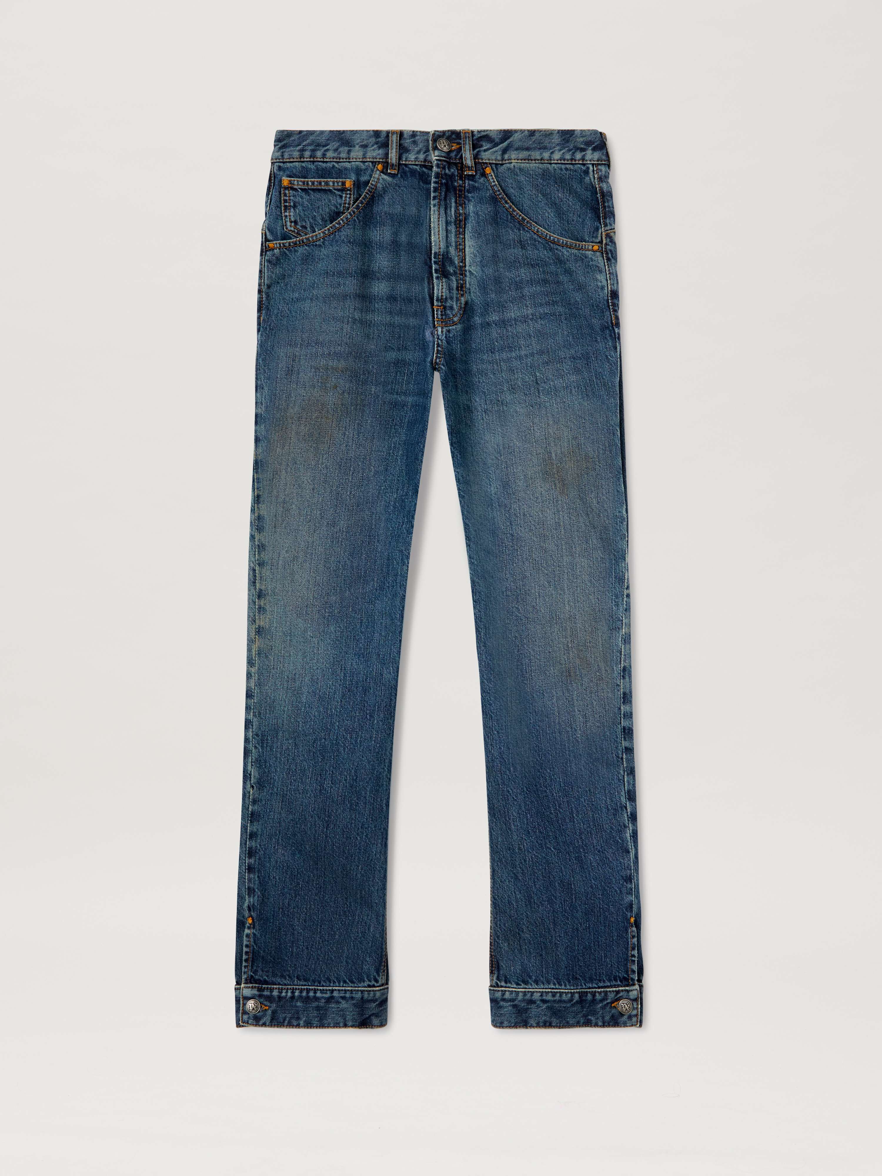 PALM ANGELS  Jeanshosen BLUE - LIGHT BLUE PMYA048S25DEN001
