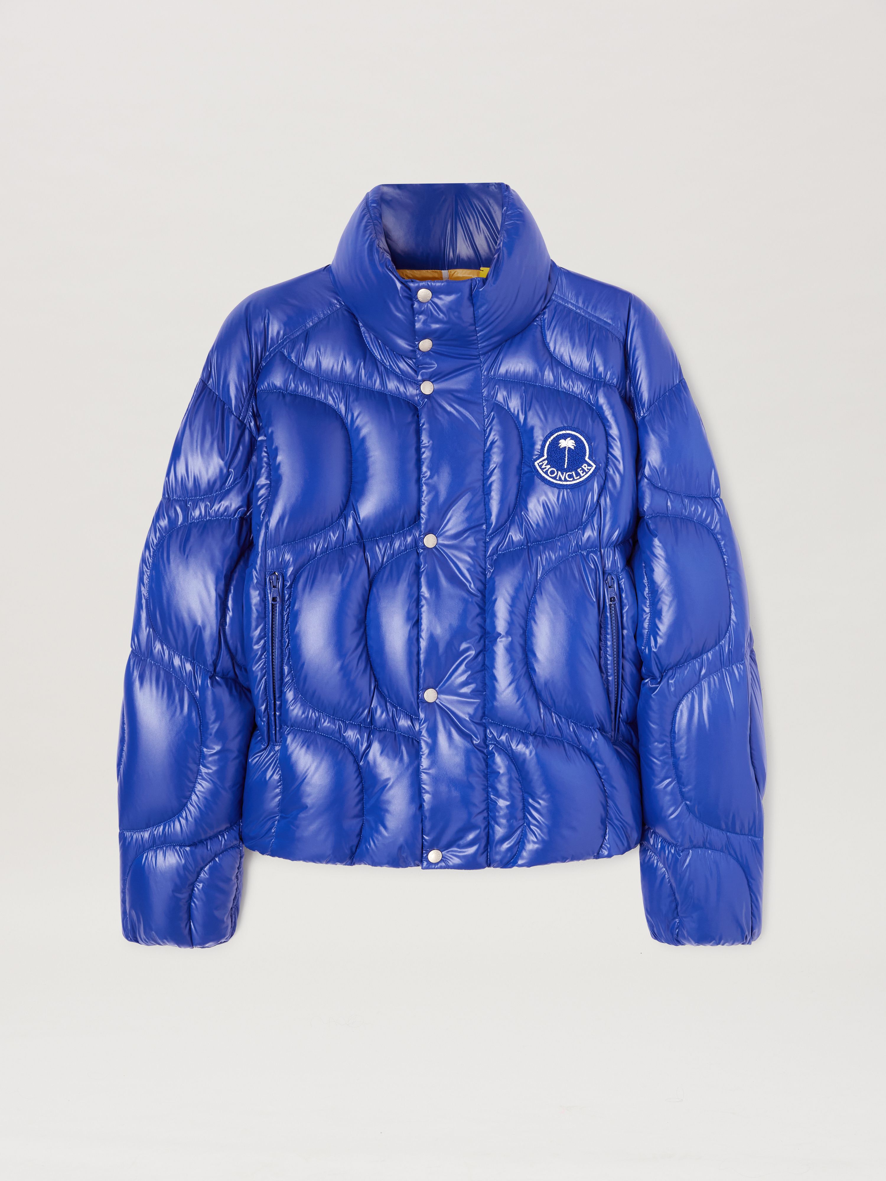 PALM ANGELS  Haunani Daunenjacke Moncler x Palm Angels BLUE - BLUE PMEJ006T25FAB001