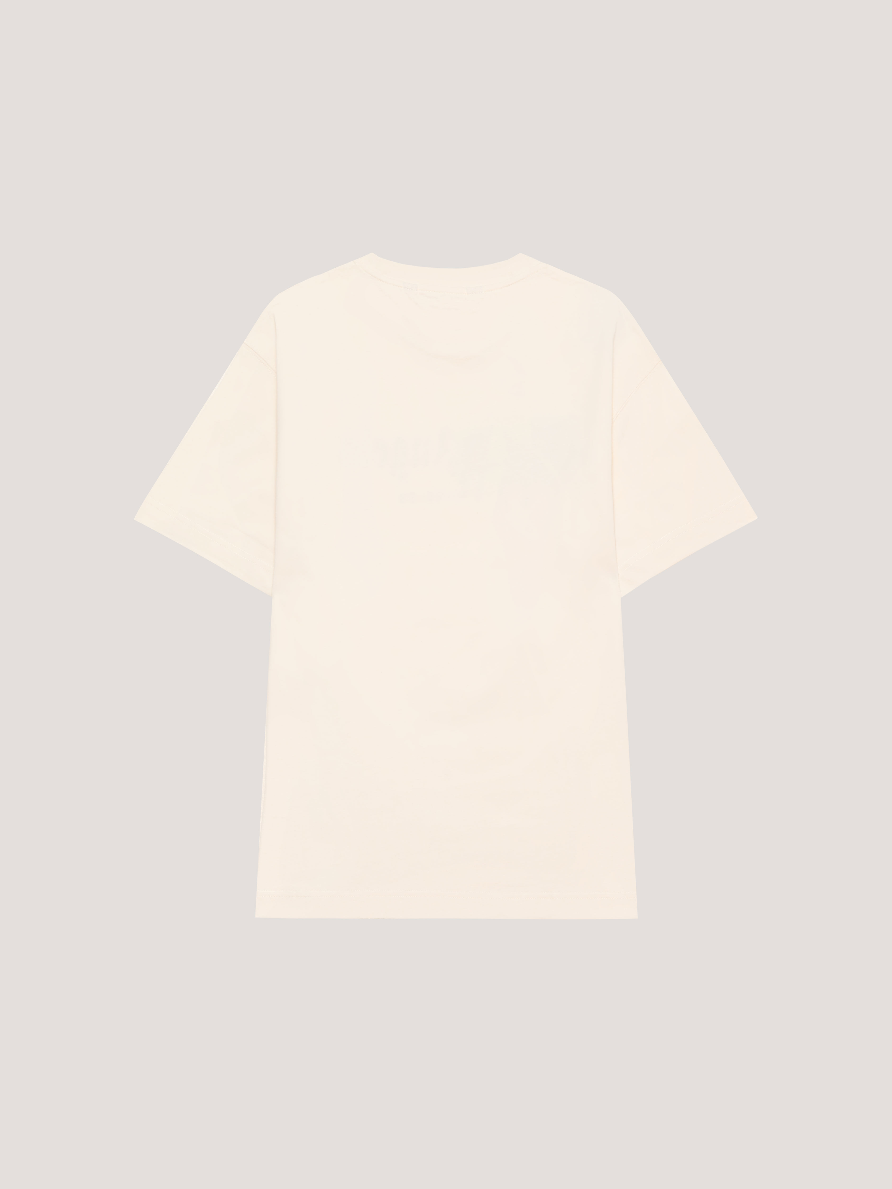 PALM ANGELS Spray LA T-Shirt OFF White/Green PMAA109T26JER001