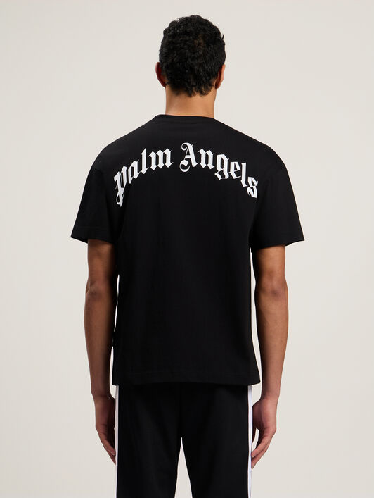 PALM ANGELS Broken Bear T-Shirt Black PMAA109T26JER003