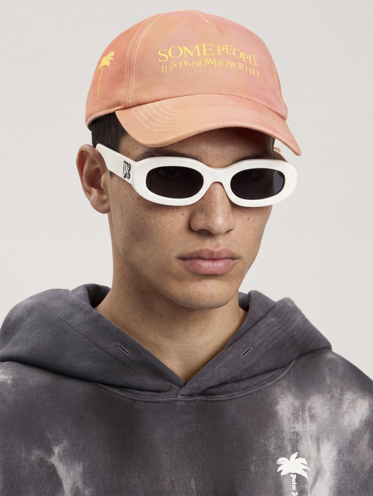 Palm Angels x Hï Ibiza Tie-dye Cap PALM ANGELS Palm Angels x Hï Ibiza Tie-dye Cap ORANGE - YELLOW PAMLB004FB001