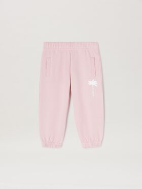 PALM ANGELS  The Palm sweatpants LIGHT BLUE OFFWHITE PB2X017S25JER001