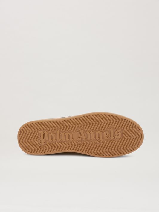 PALM ANGELS  New Palm 1 Sneakers OCHER YELLOW - BROWN PMIA099S25LEA002
