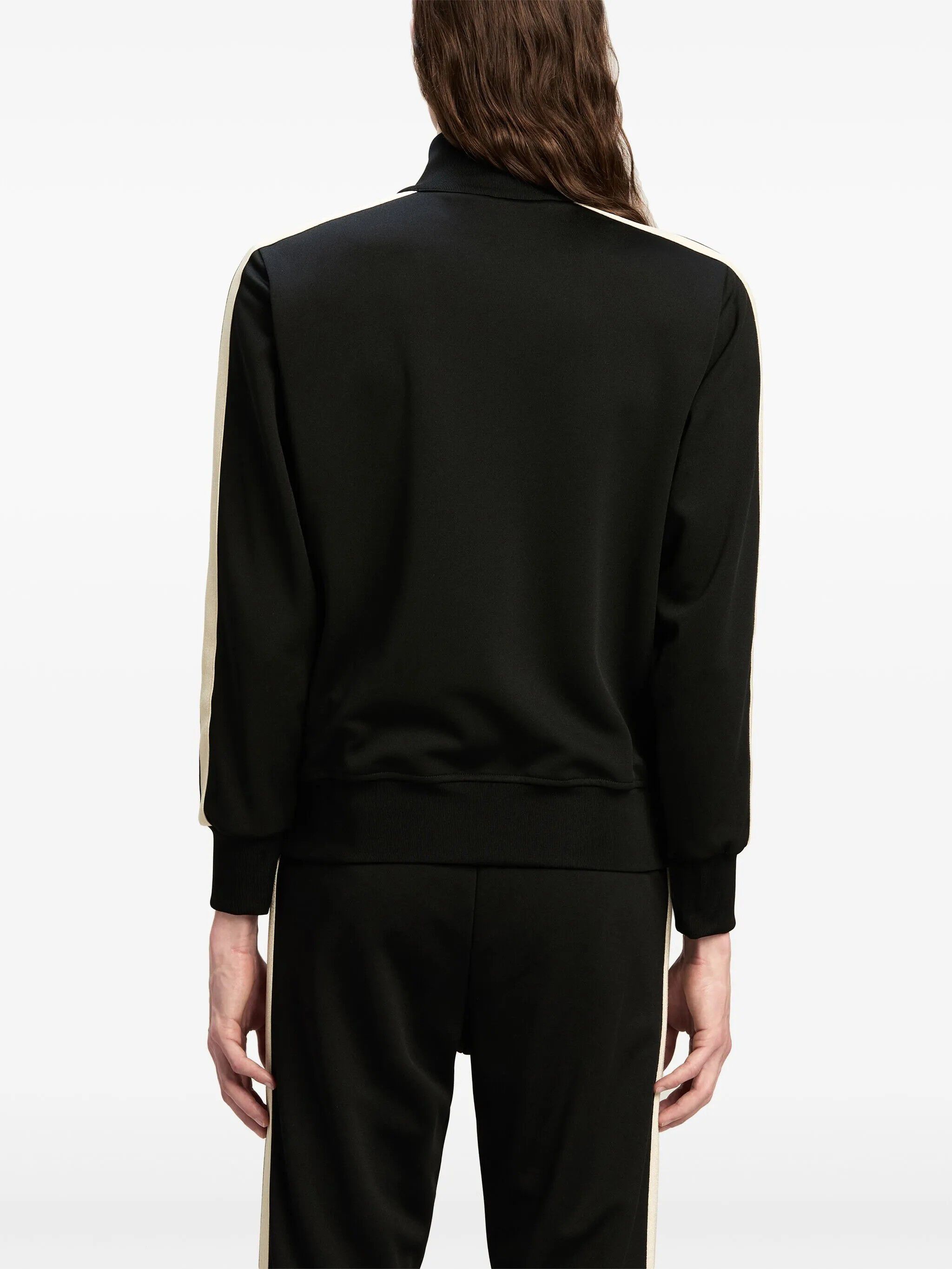 PALM ANGELS Classic Logo Track Jacket BLACK OFF WHITE PMBD058C99FAB001