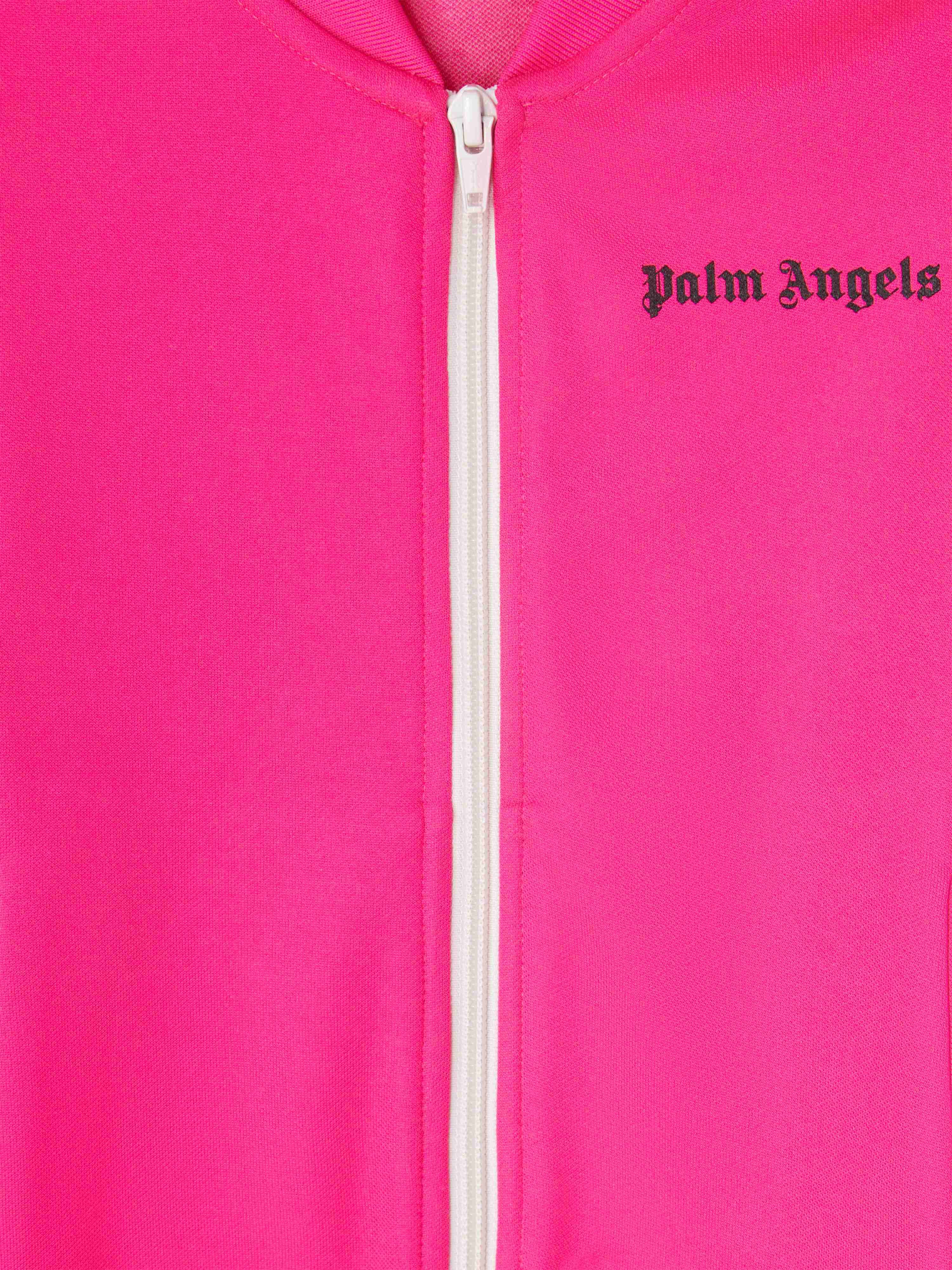 PALM ANGELS  Track jacket FUCHSIA FLUO BLACK PGBD002S25FAB001