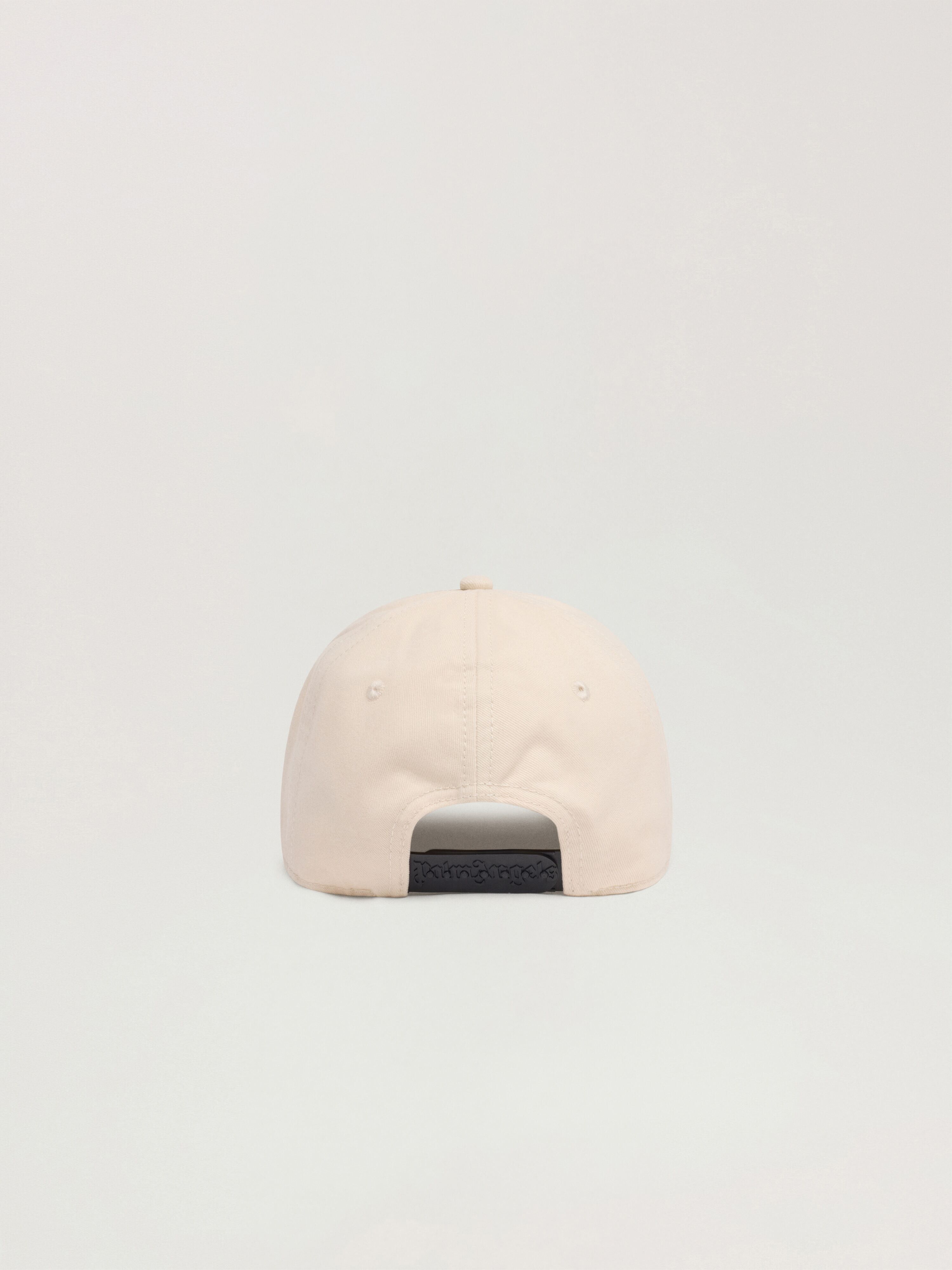 Palm Hollywood Cap PALM ANGELS Palm Hollywood Cap OFF WHITE - PEACH ORANGE PALMB02W26FB02