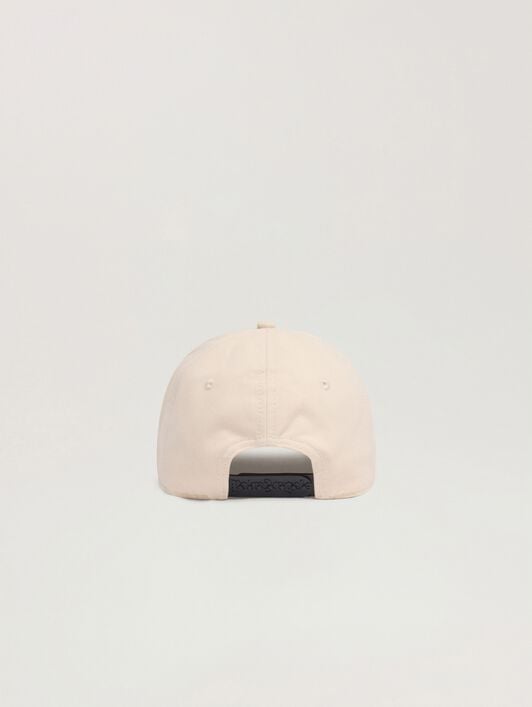 Palm Hollywood Cap PALM ANGELS Palm Hollywood Cap OFF WHITE - PEACH ORANGE PALMB02W26FB02