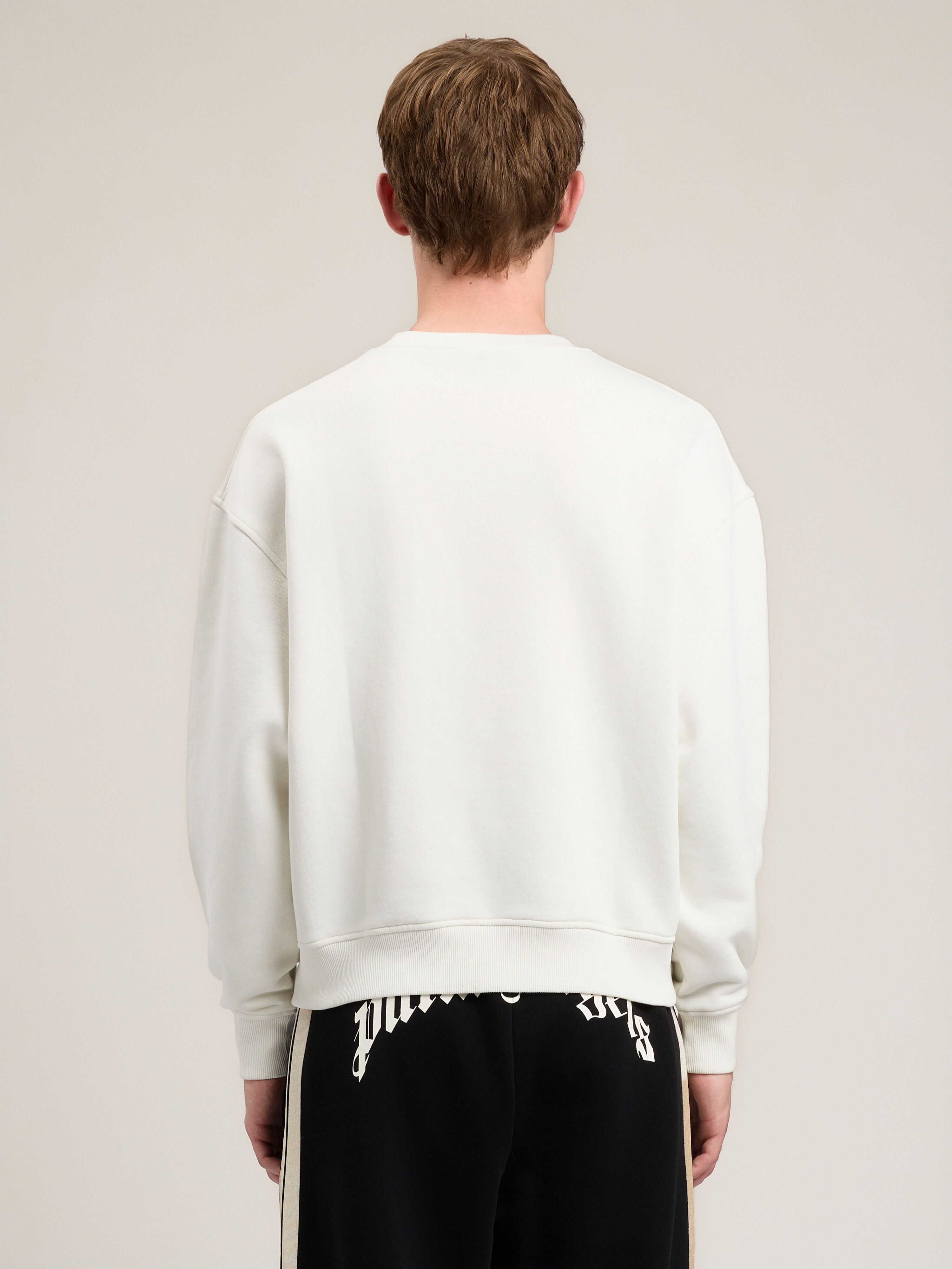 Bear Sweatshirt PALM ANGELS Bear Sweatshirt OFF WHITE BROWN PMBA08HS26FLE009