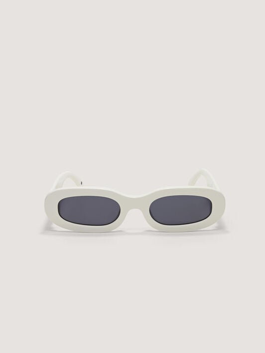 Yolo Sunglasses PALM ANGELS Yolo Sunglasses SHINY WHITE PA1032010753